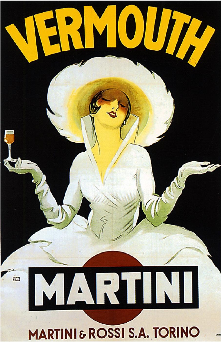 Vermouth Martini Poster 