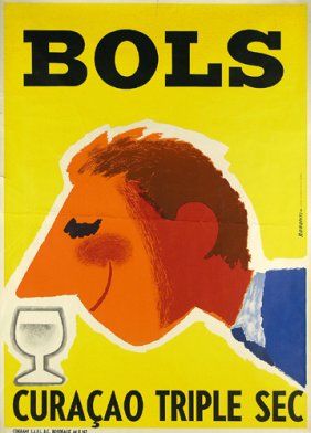 Bols Triple Sec Poster